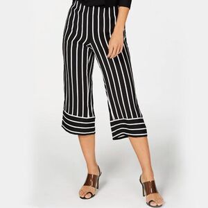 INC International Concepts Striped Capri Pants